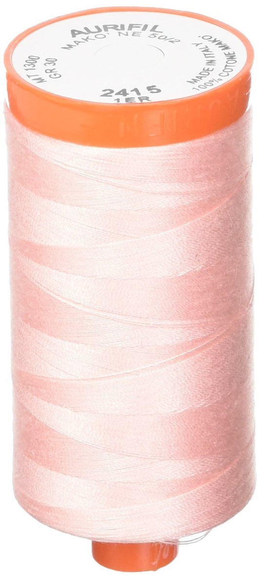 Aurifil Mako Cotton Thread Solid 50wt 1422yds Blush