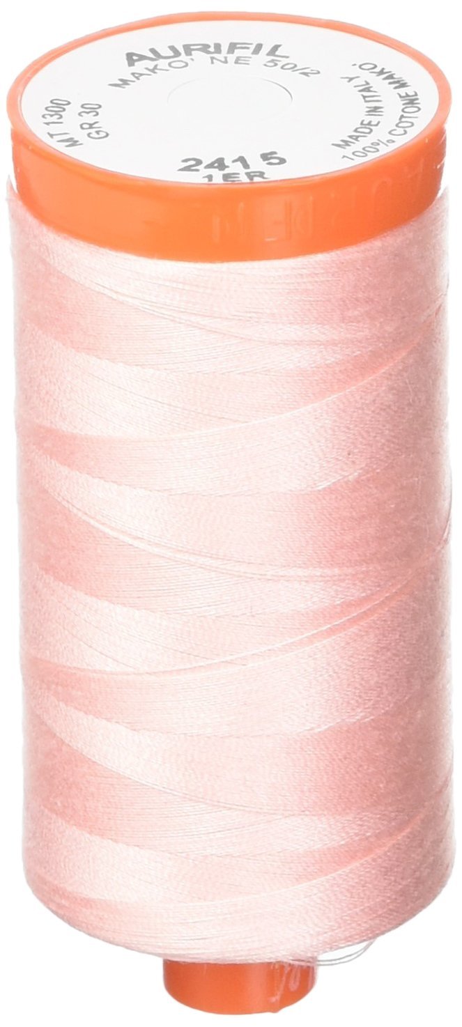 Aurifil Mako Cotton Thread Solid 50wt 1422yds Blush