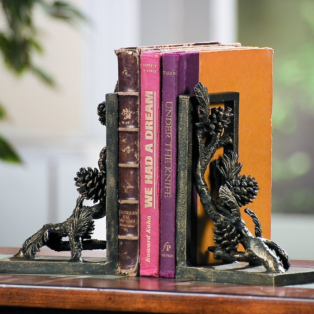 SPI Pinecone Bookends Pair