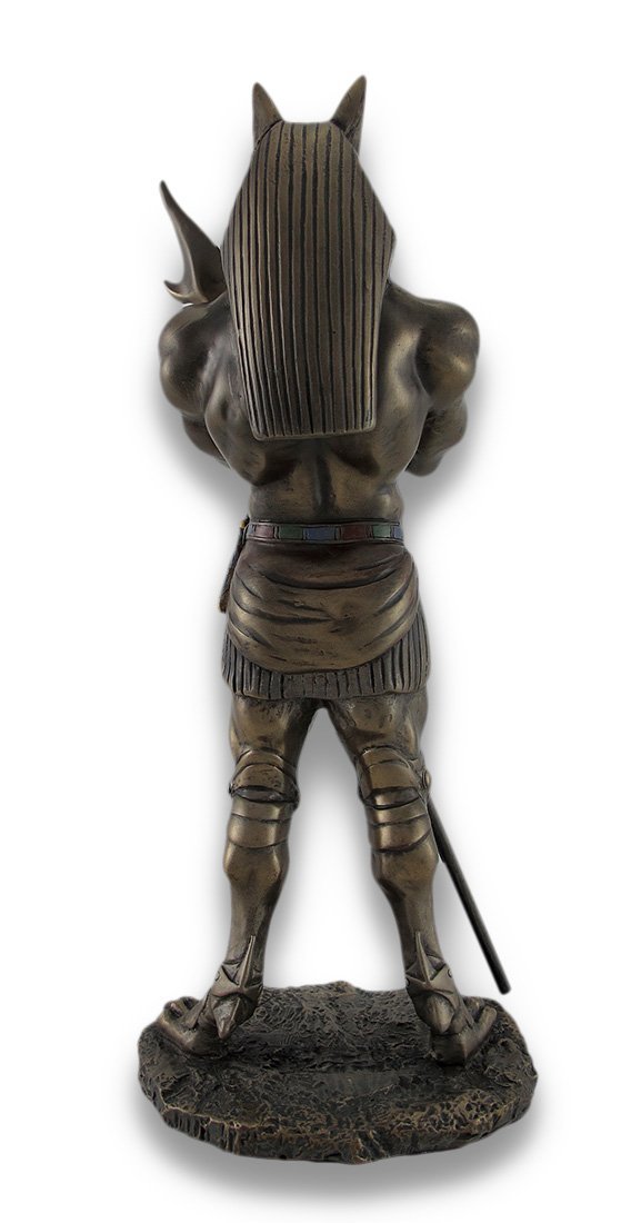 Egyptian God Anubis Statue Deity Jackal Figurine