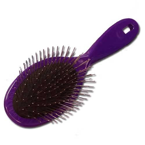 #1 All Systems Ultimate Plastic Pin Brush-large Purple-27mm Pins