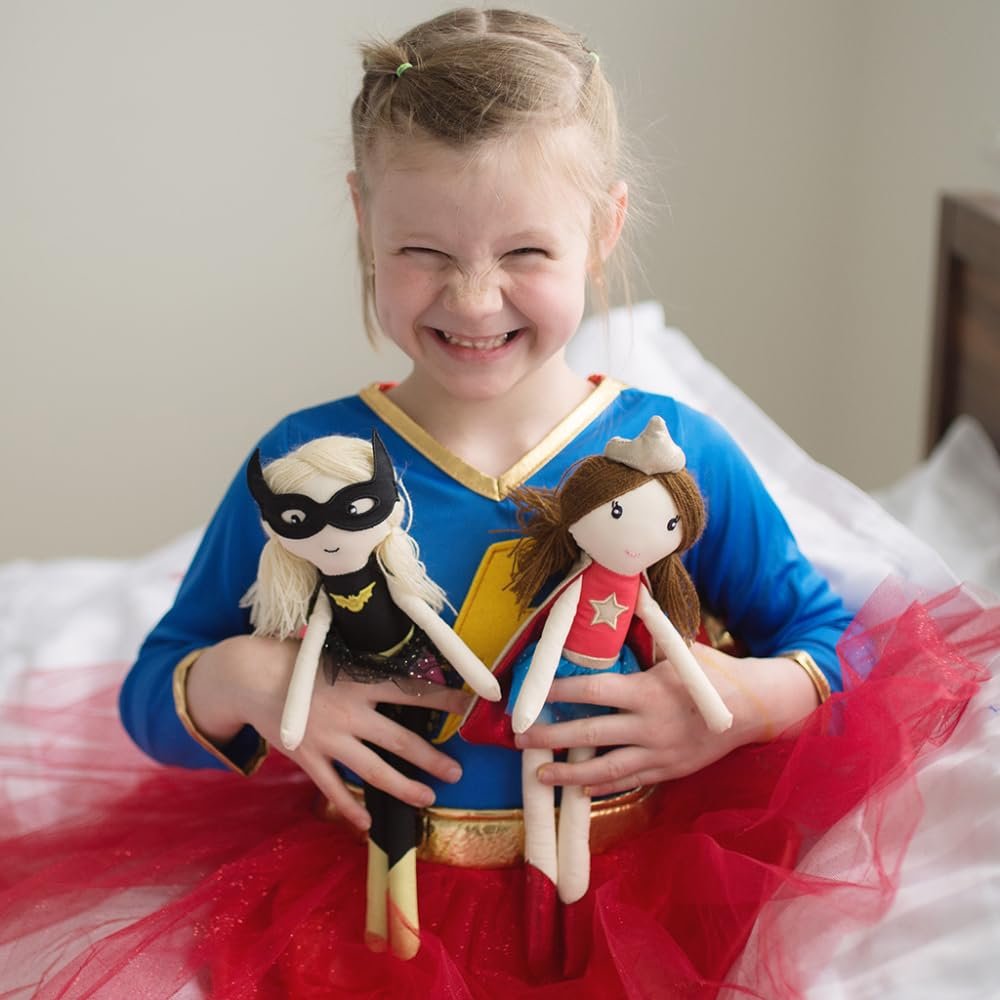 Great Pretenders Betty The Batgirl Doll, Batgirl Superhero Doll for Kids, Soft Bodied Doll for Kids