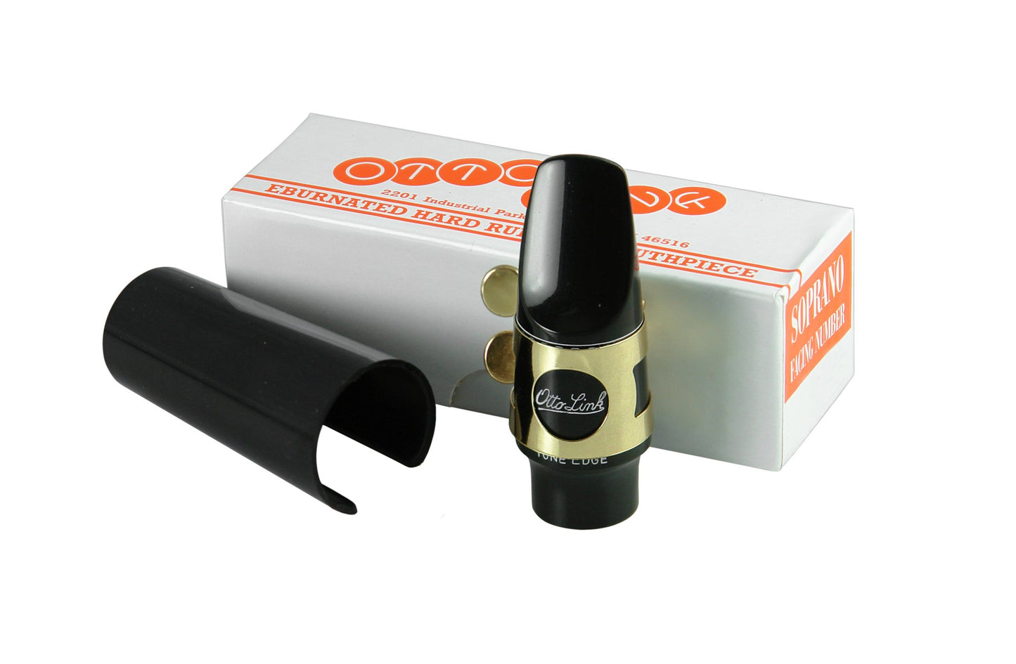 Otto Link Soprano Saxophone Mouthpiece, Hard Rubber