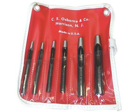 K-245, 6 Hole Punch Set by C.S. Osborne