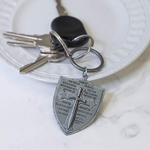 Roman Armor of God Keychain, 3.5 Inch Length