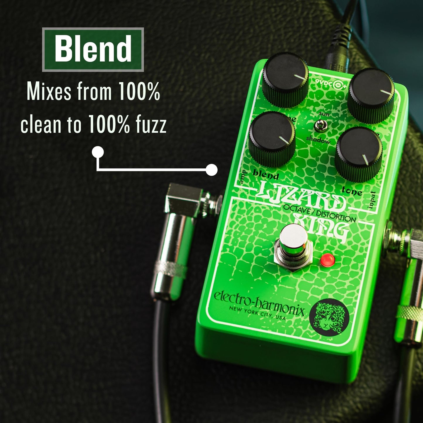 Electro-Harmonix Lizard King Bass Octave Fuzz Pedal