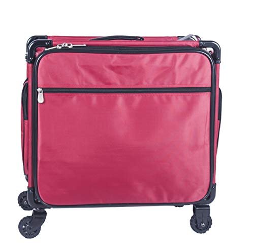 Tutto Serger Tote on Wheels (Cherry Red, 17")