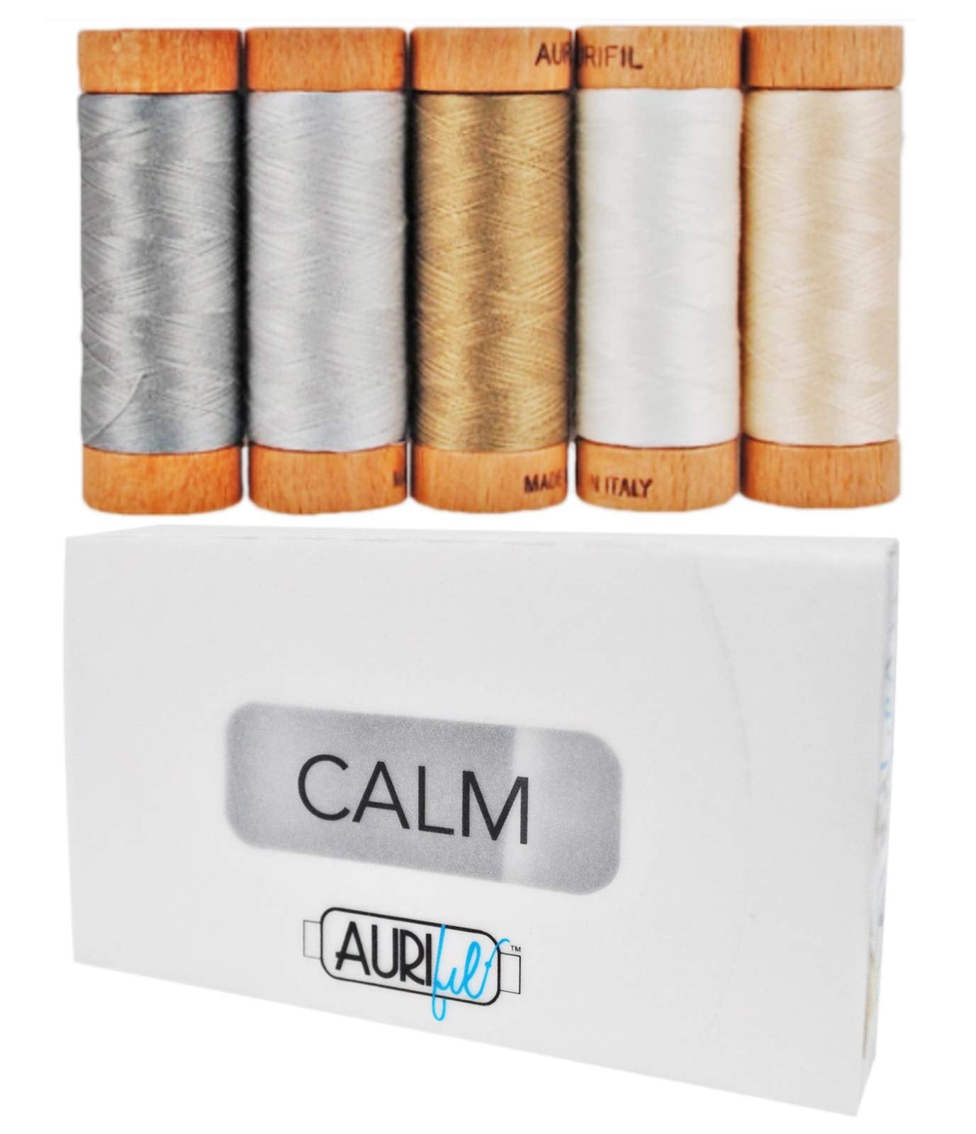 Aurifil Designer Thread Collection-Calm Collection -AC80CC5