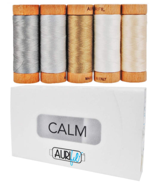 Aurifil Designer Thread Collection-Calm Collection -AC80CC5