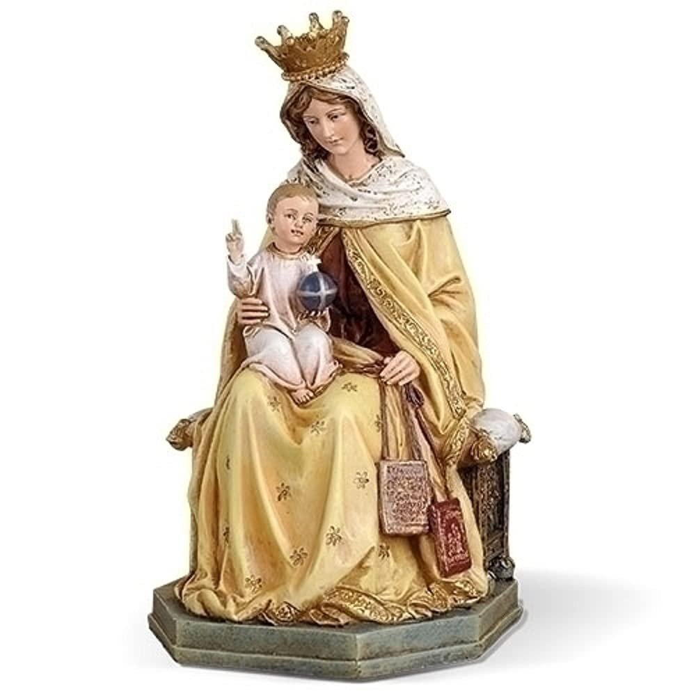 Joseph's Studio by Roman, Renaissance Collection, 8" H Our Lady of MT Carmel, Home Décor, Devout Gift, Prayerful Inspiration (6x4x8)