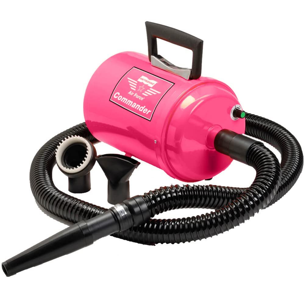 Metro Vac AFTD-1 Air Force Commander 2 Speed Pet Dryer - Pink