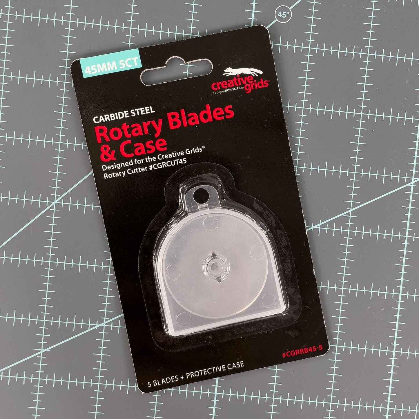Creative Grids 60mm Replacement Rotary Blade 5pk