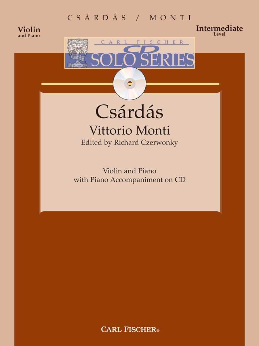 Csardas - Intermediate - Violin & Piano - BK/CD