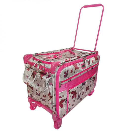 Tutto X-Large 24" Machine on Wheels Daisies -Pink