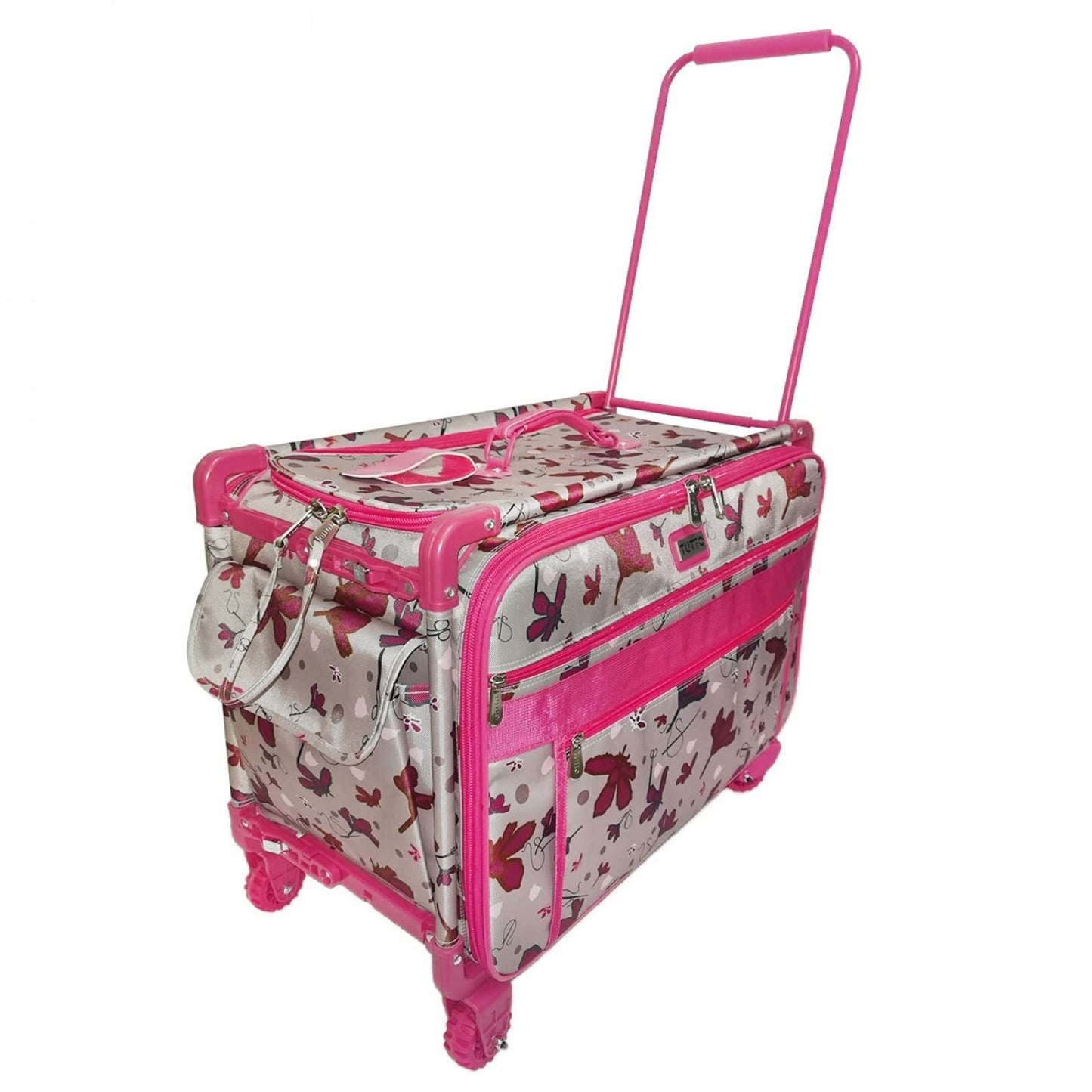 Tutto X-Large 24" Machine on Wheels Daisies -Pink