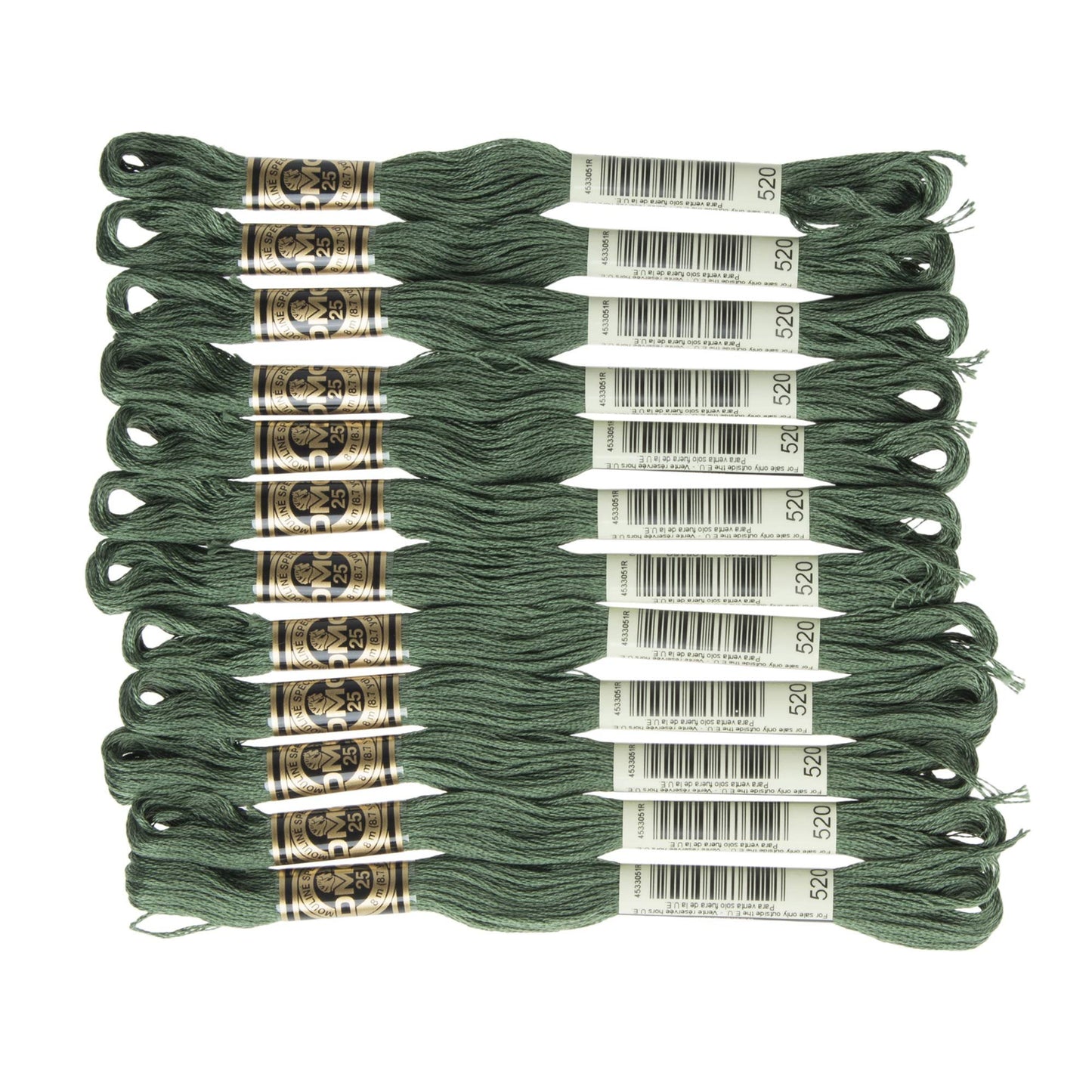 DMC 25 Thread Embroidery Thread 12 Bundles