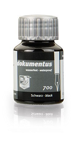 Rohrer & Klingner *Since 1892* dokumentus Black Document Ink, 50ml Bottle