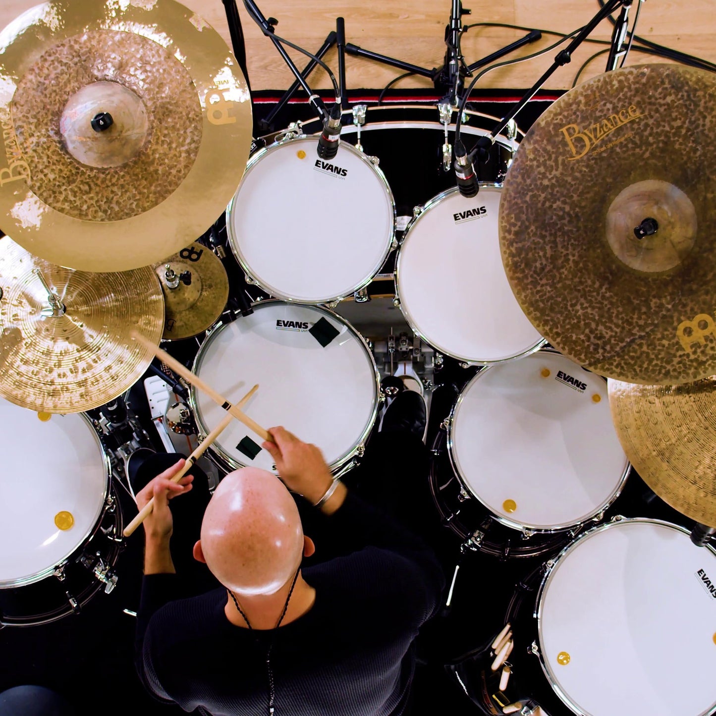 Meinl Cymbals Benny Greb 6" Artist Concept Model Crasher Hats Stack Effect, 2-Year Warranty (AC-6CRASHER)