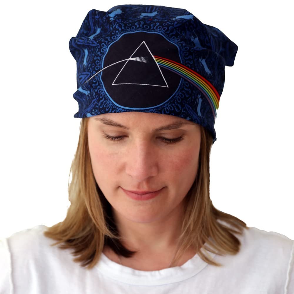 Sunshine Joy® Pink Floyd The Dark Side Of The Moon Blue Lyrics Bandana