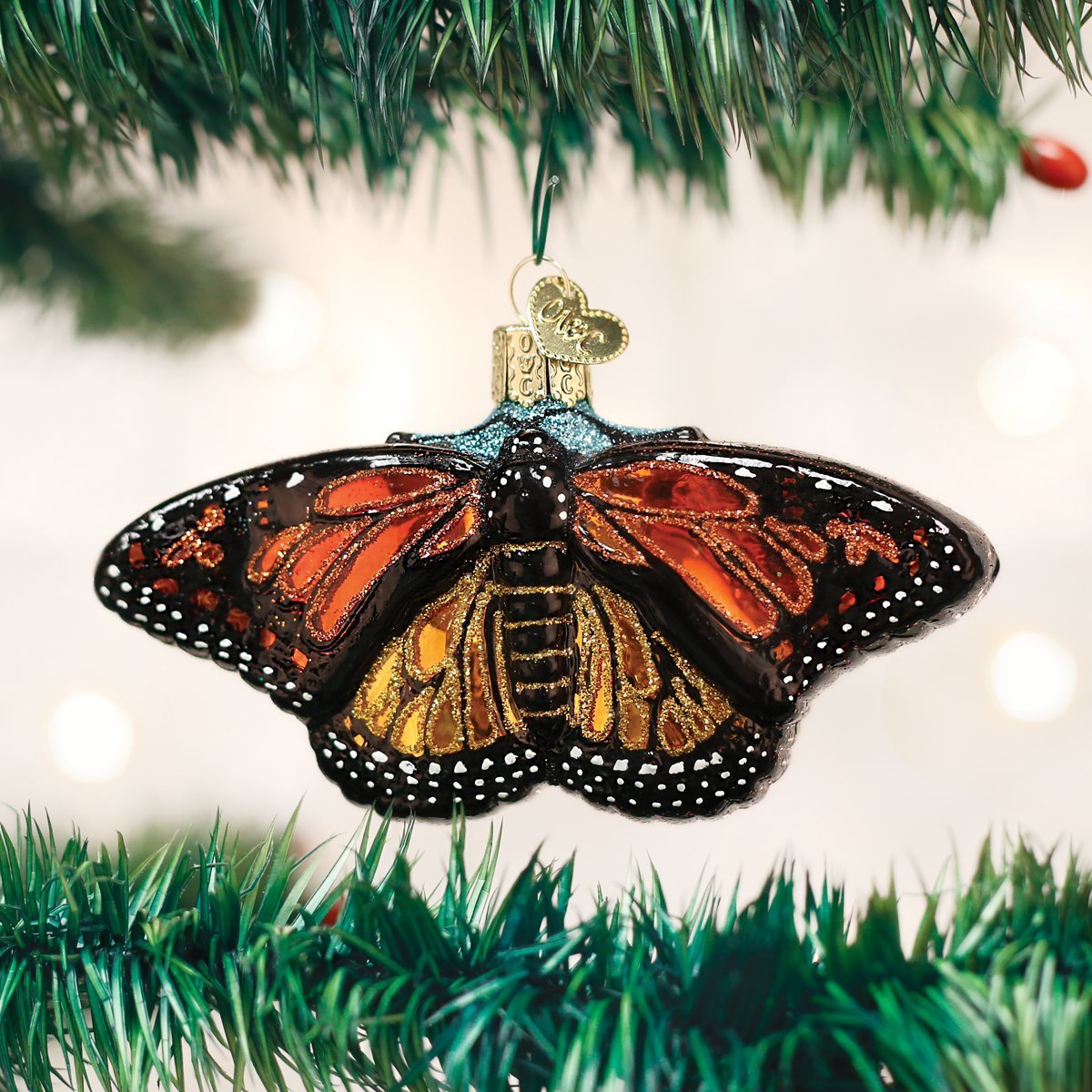 Old World Christmas Ornaments: Insect Collection Glass Blown Ornaments for Christmas Tree