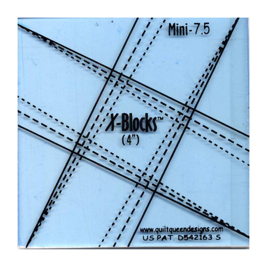 X-Blocks Mini 7.5 Rotary Cutting Tool for Making Blocks & Borders