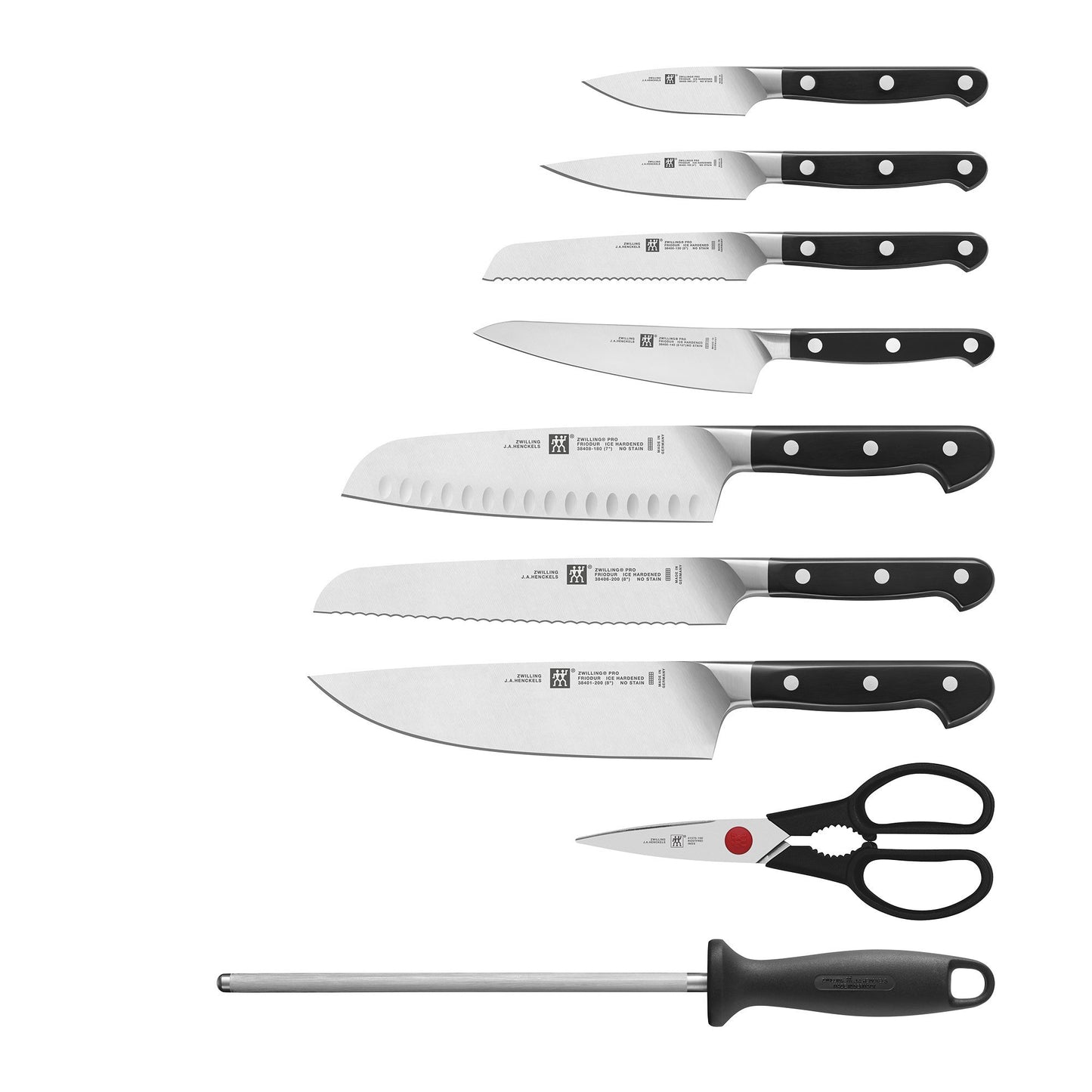 ZWILLING Pro 10-pc Knife Block Set