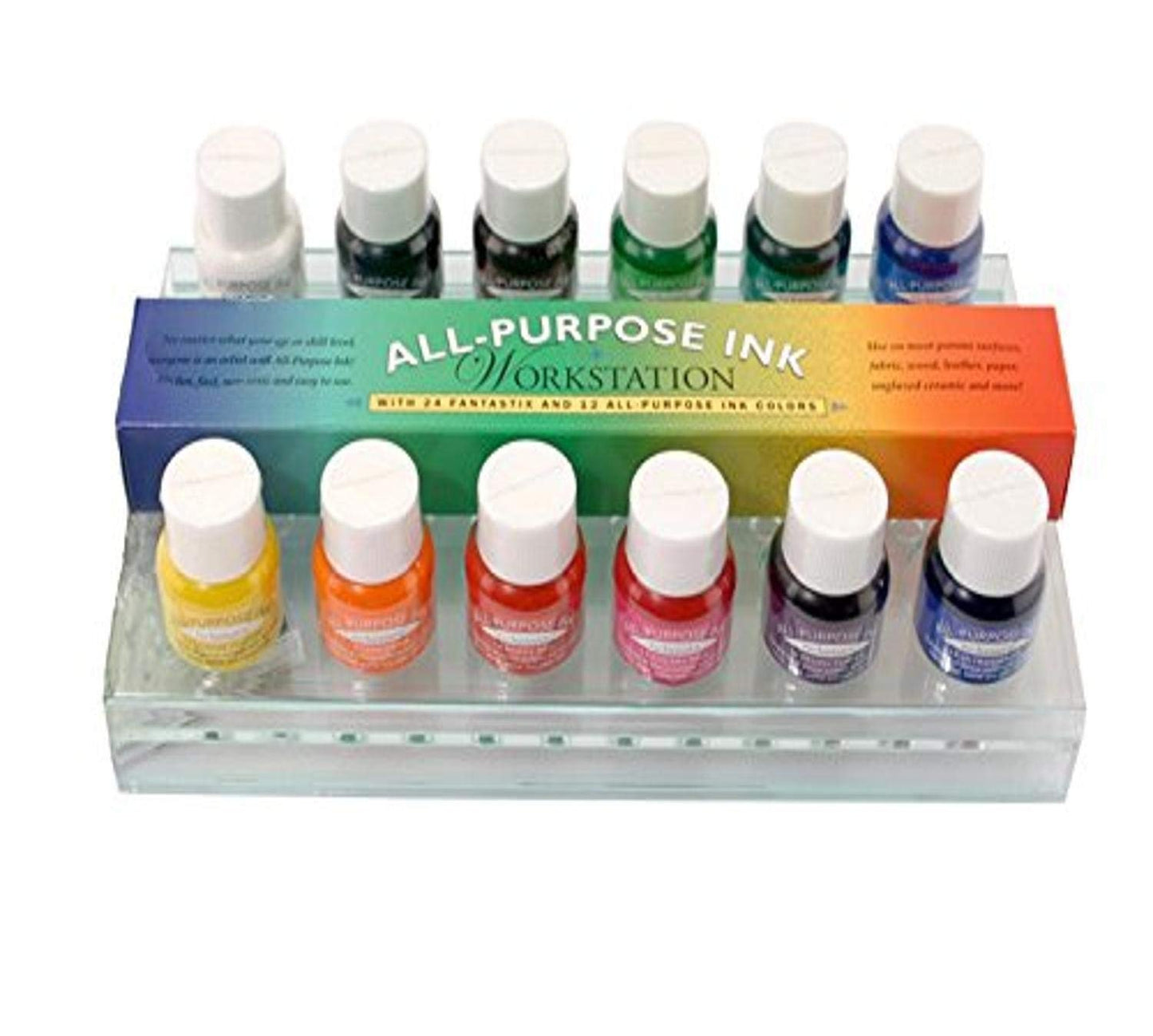 Tsukineko WFXINK300 All-Purpose Ink Workstations, Classics