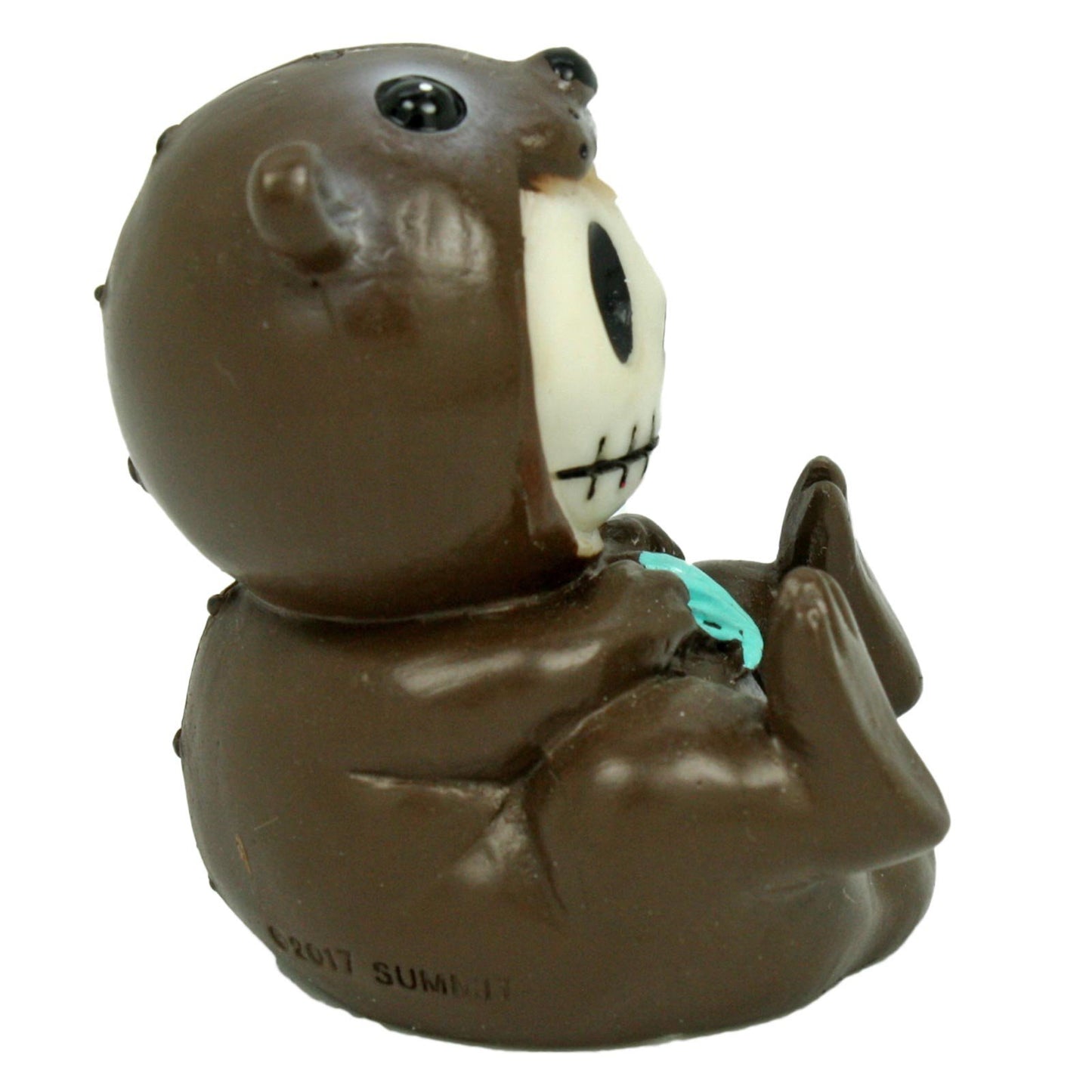 SUMMIT COLLECTION Furrybones Otto Signature Skeleton in Otter Costume Holding Clam