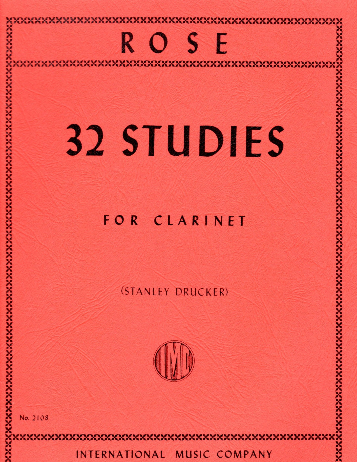 Rose: 32 Studies for Clarinet
