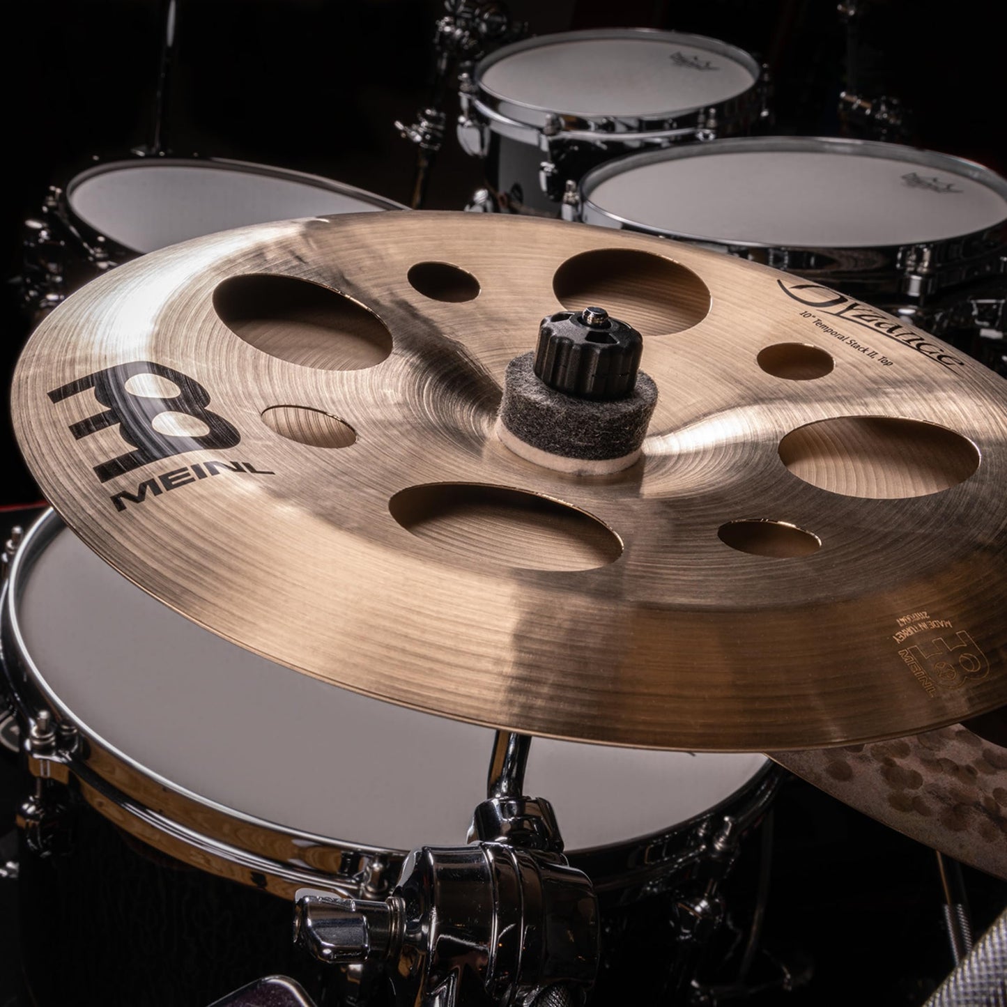 Meinl Cymbals Byzance II Matt Garstka 10" Artist Concept Model Temporal 2 Stack Effect, 2-Year Warranty (AC-TE2)