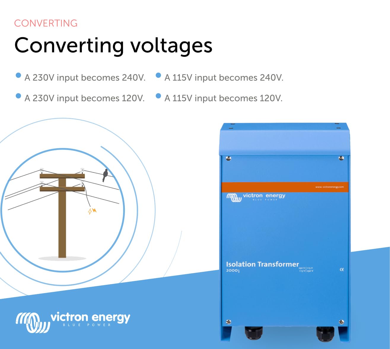 Victron Energy Isolation Transformers 115 or 230V