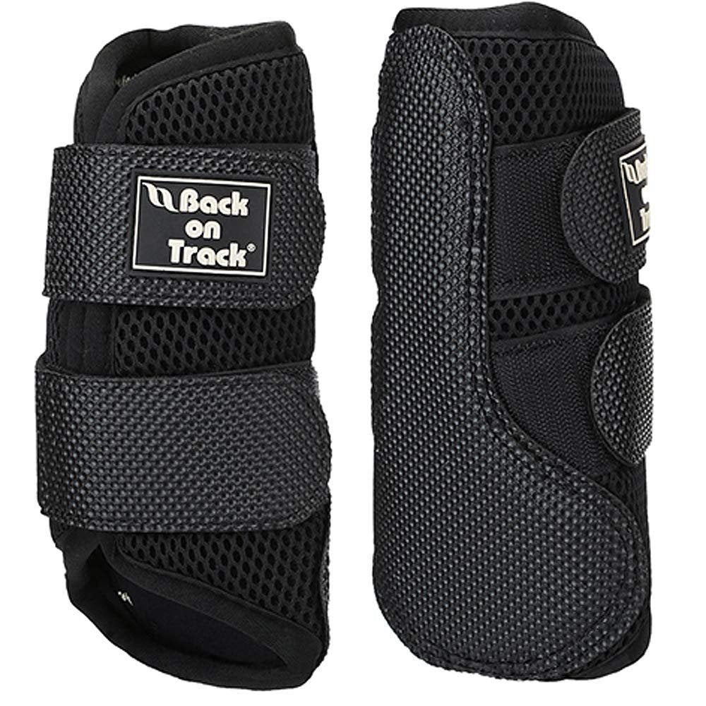 Back on Track Splint Boots (Brush Boot), Color: Black, Size: L (20800003)