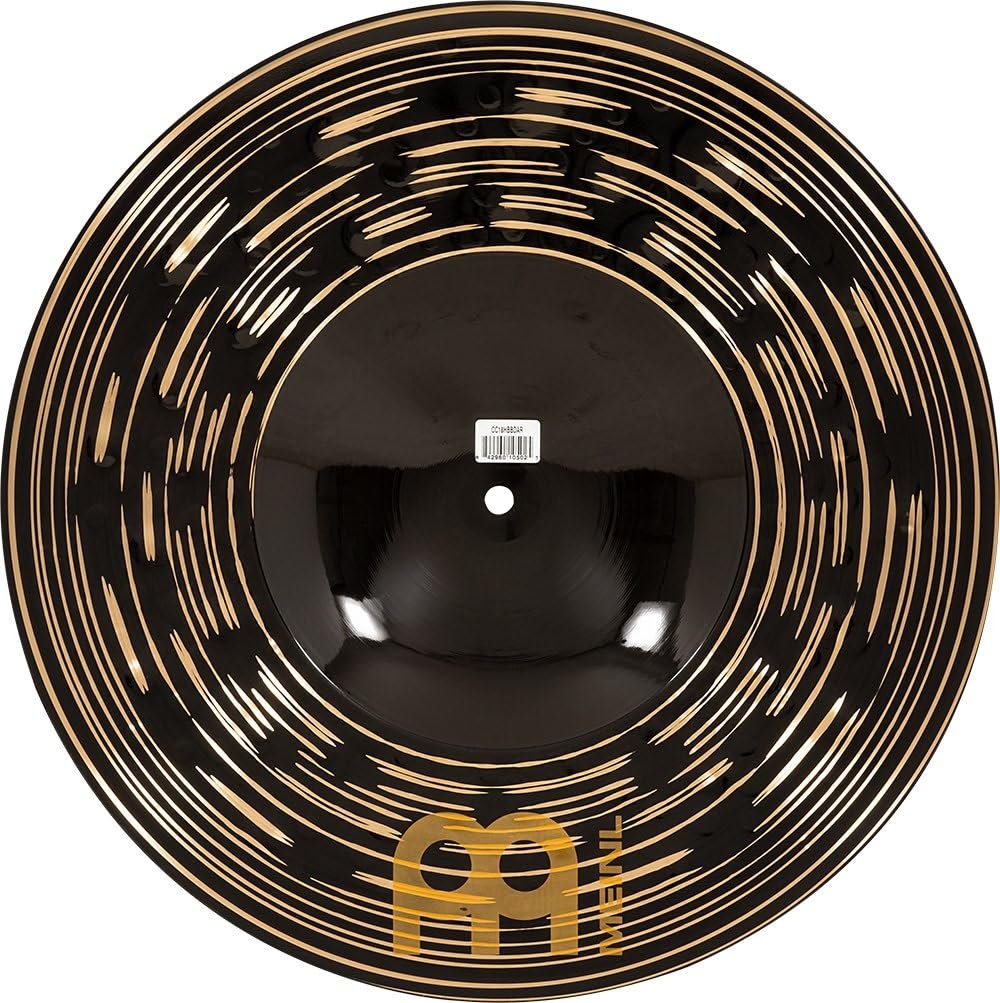 Meinl Cymbals Classics Custom Heavy Dark 18" Big Bell Ride Cymbal for Drum Set — Made in Germany — B12 Bronze, 2-Year Warranty, (CC18HBBDAR)