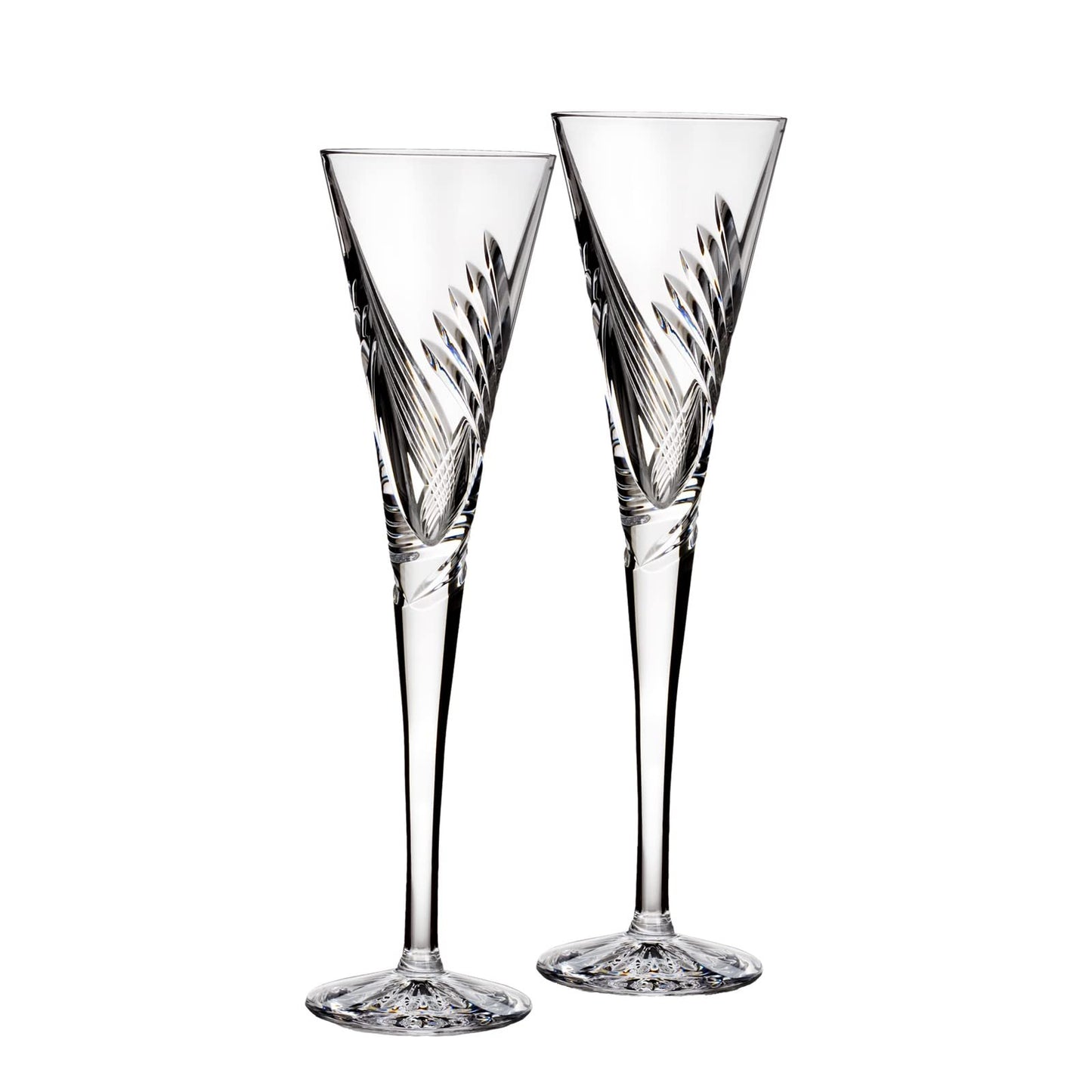 Waterford Wishes Beginnings Toasting Flute Pair
