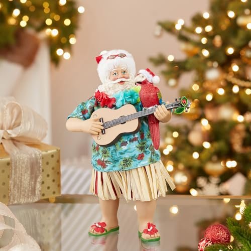 Kurt Adler 11" Fabriche' Beach Santa