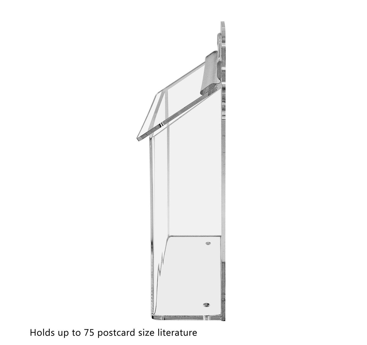 Outdoor Brochure Holder Clear Acrylic by Marketing Holders