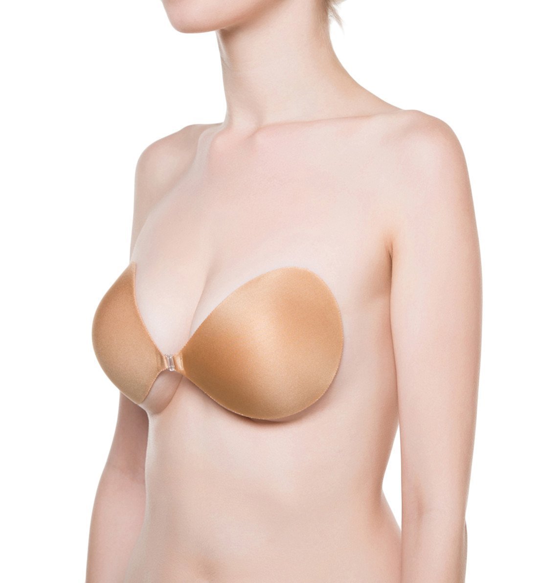 NuBra Airy Seamless Breathable Adhesive Bra (Tan, A)