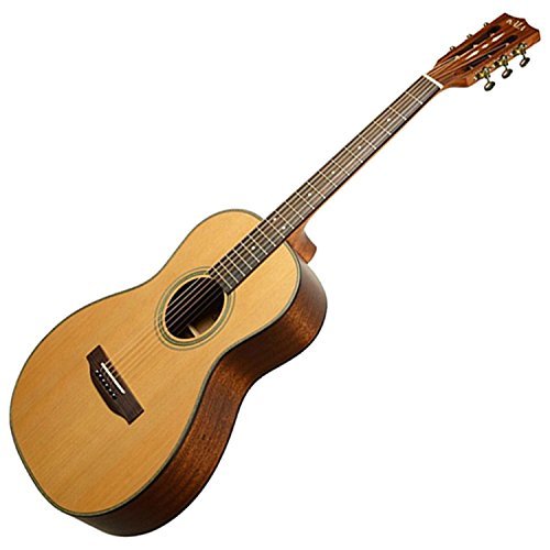 Kala Cedar Top Parlor Guitar Natural