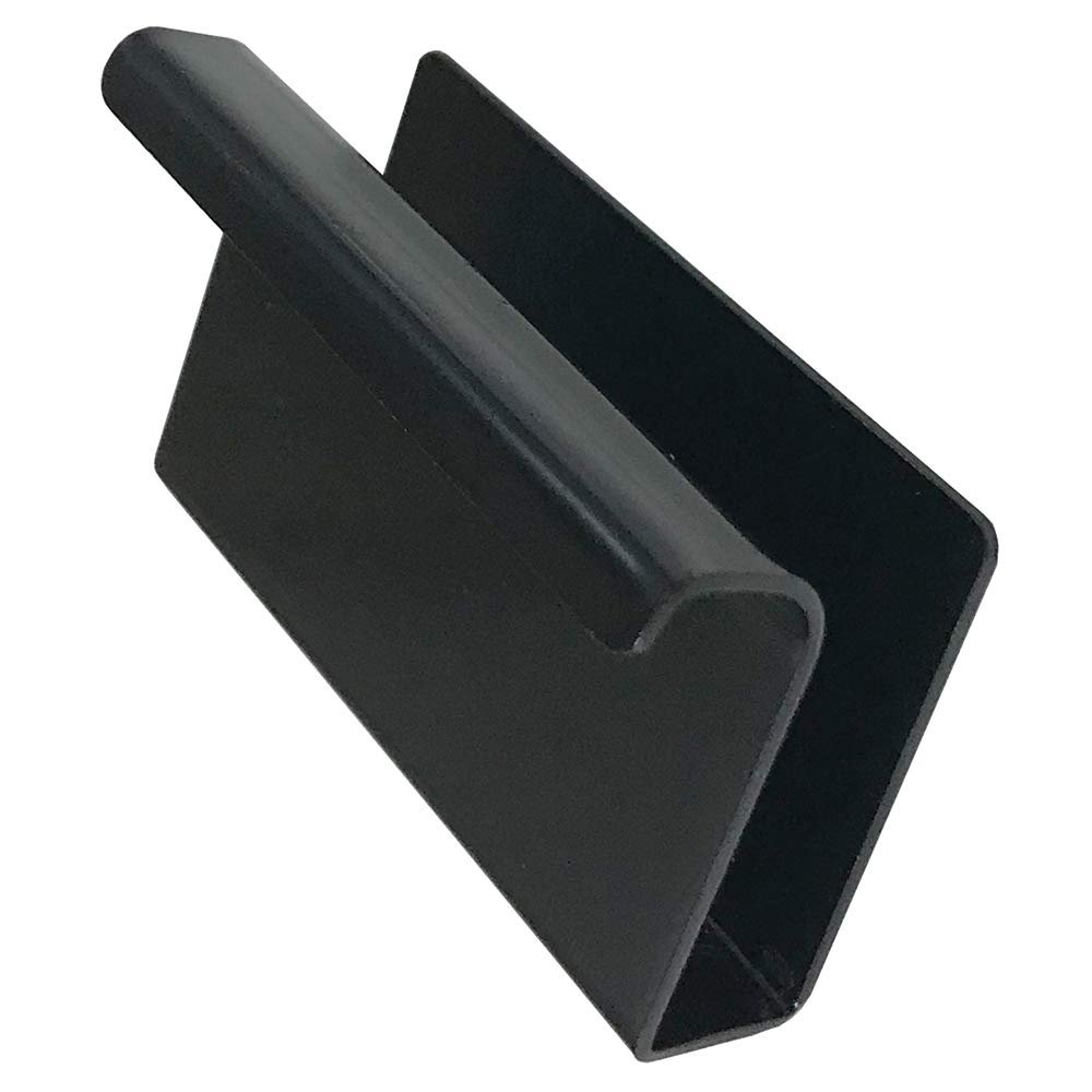 Selby Hardware Glass Door Handles Black (4)