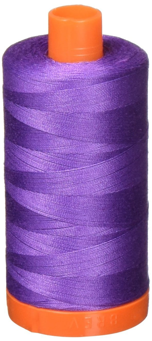 AURIFIL USA 1,422yd-Dusty Aurifil Mako Cotton Thread Solid 50wt 1422yds, Dusty Lavender