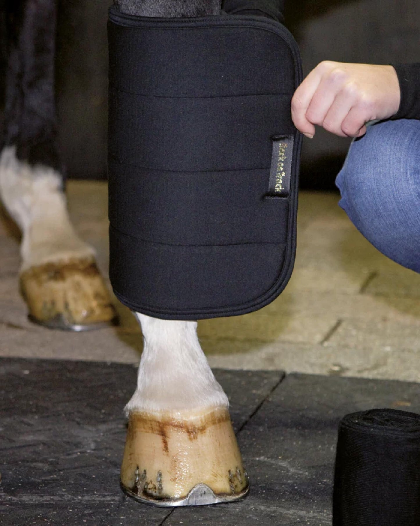 Back on Track Welltex No Bow Leg Wraps for Horses - Comfort, Support, and Protection, 1 Pair