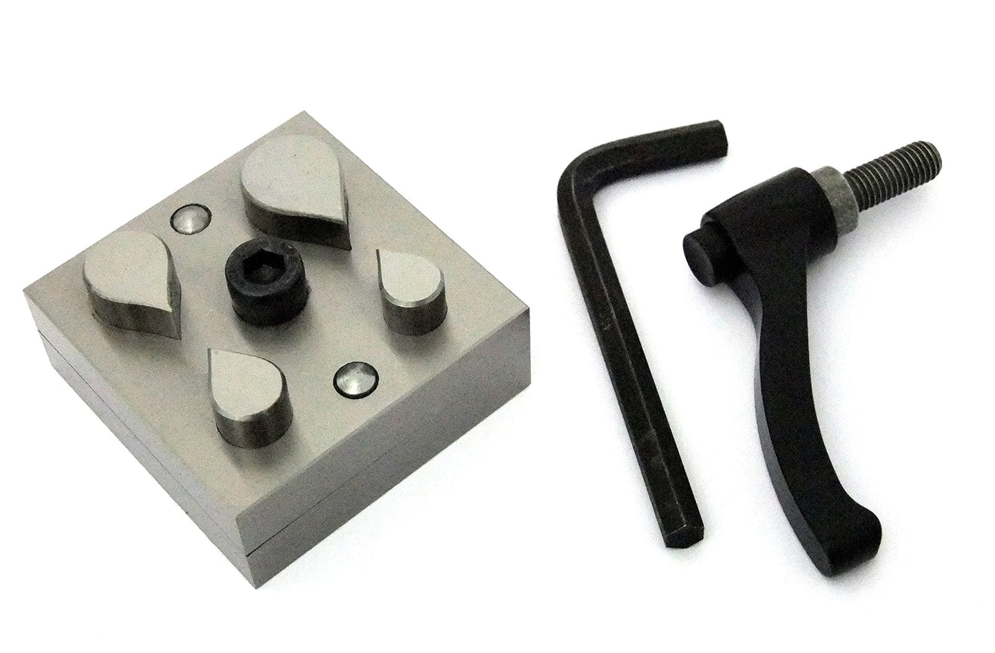 Tear Drop Shaped Disc Cutter 4 Sizes with Handle Sizes 11X17 to 20X30mm