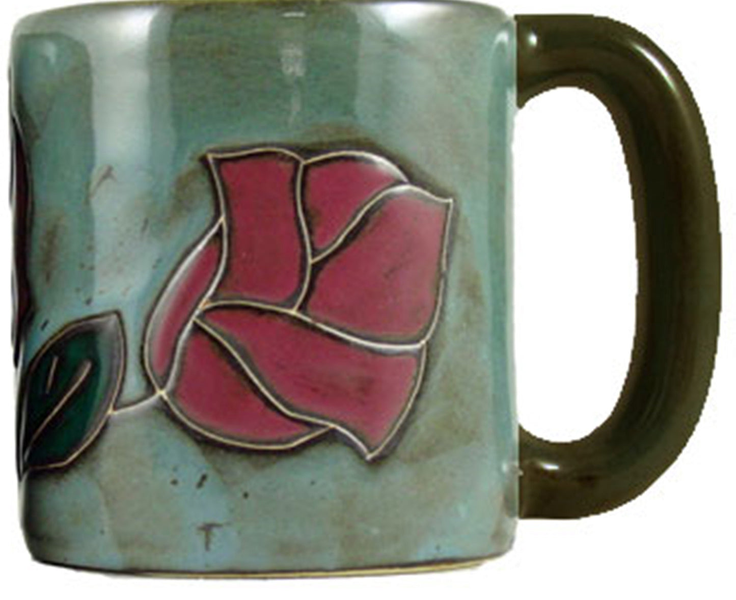 Mara Stoneware Mug - Rose- 16 oz