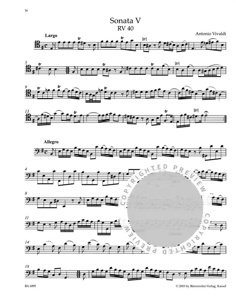 Vivaldi: Complete Cello Sonatas, RV 39-47