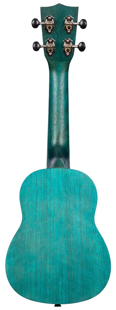 Kala Brand Music Co., 4-String Ukulele, Right, Ocean Blue (KA-MRT-BLU-S)