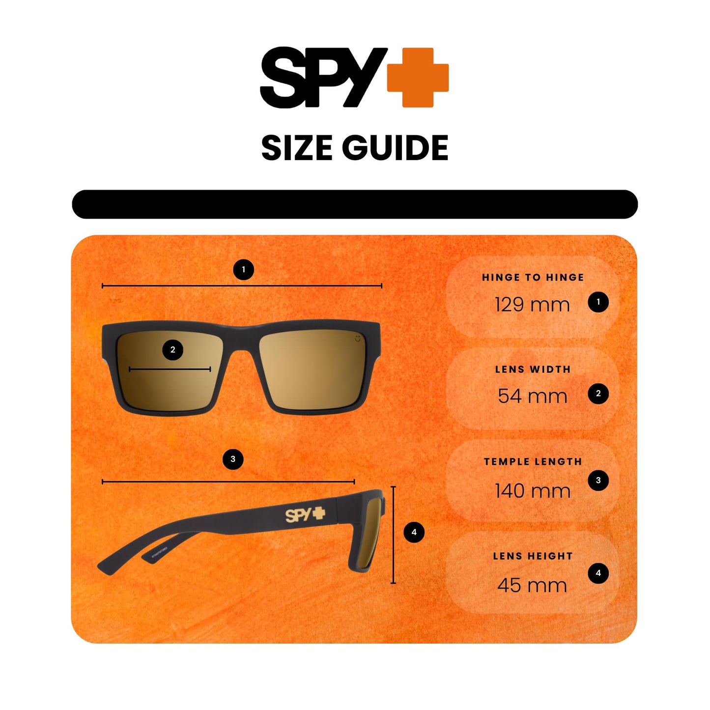 Spy Montana Square for Men +BUNDLE with ACCESSORY EYEWEAR KIT Sunglasses for Men