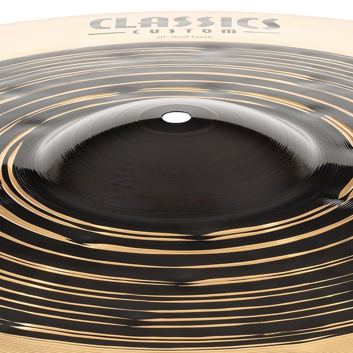 MEINL Cymbals Minel Classics Custom Dual Series Crash Cymbal Dual Crash CCDUC