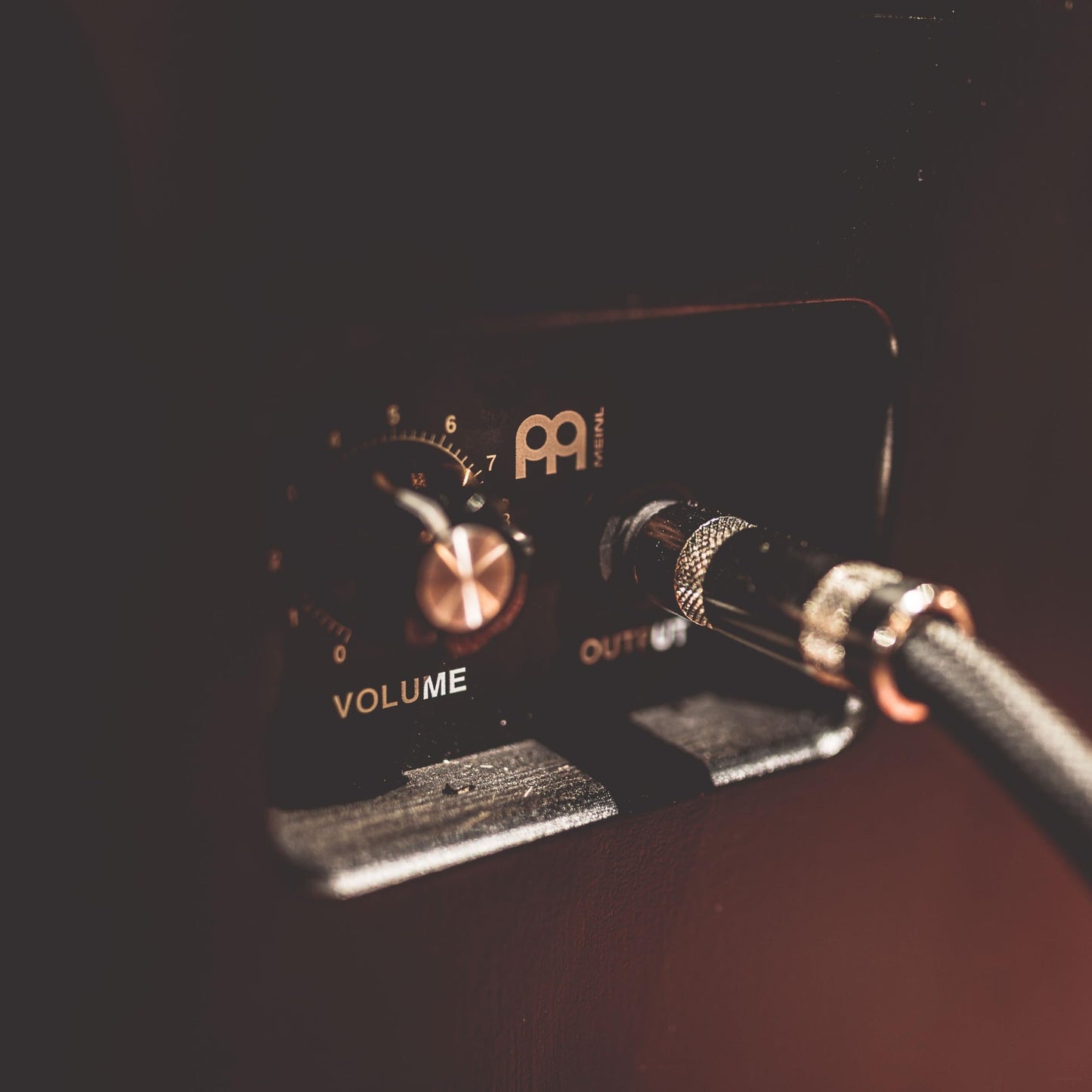 Meinl Percussion Cocktail Cajon Pickups, Accessories and Mounts— Made in Europe — Forward Facing Ports and No Snares for Enhanced Bass, Includes Pedal, PBASSCAJ-KIT, 0