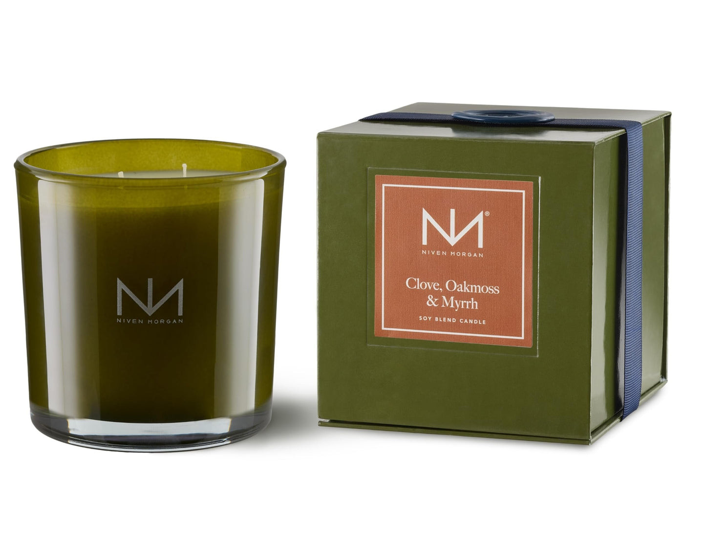 Niven Morgan, Verdant Candle, Clove, Oakmoss and Myrrh, 14 Ounces