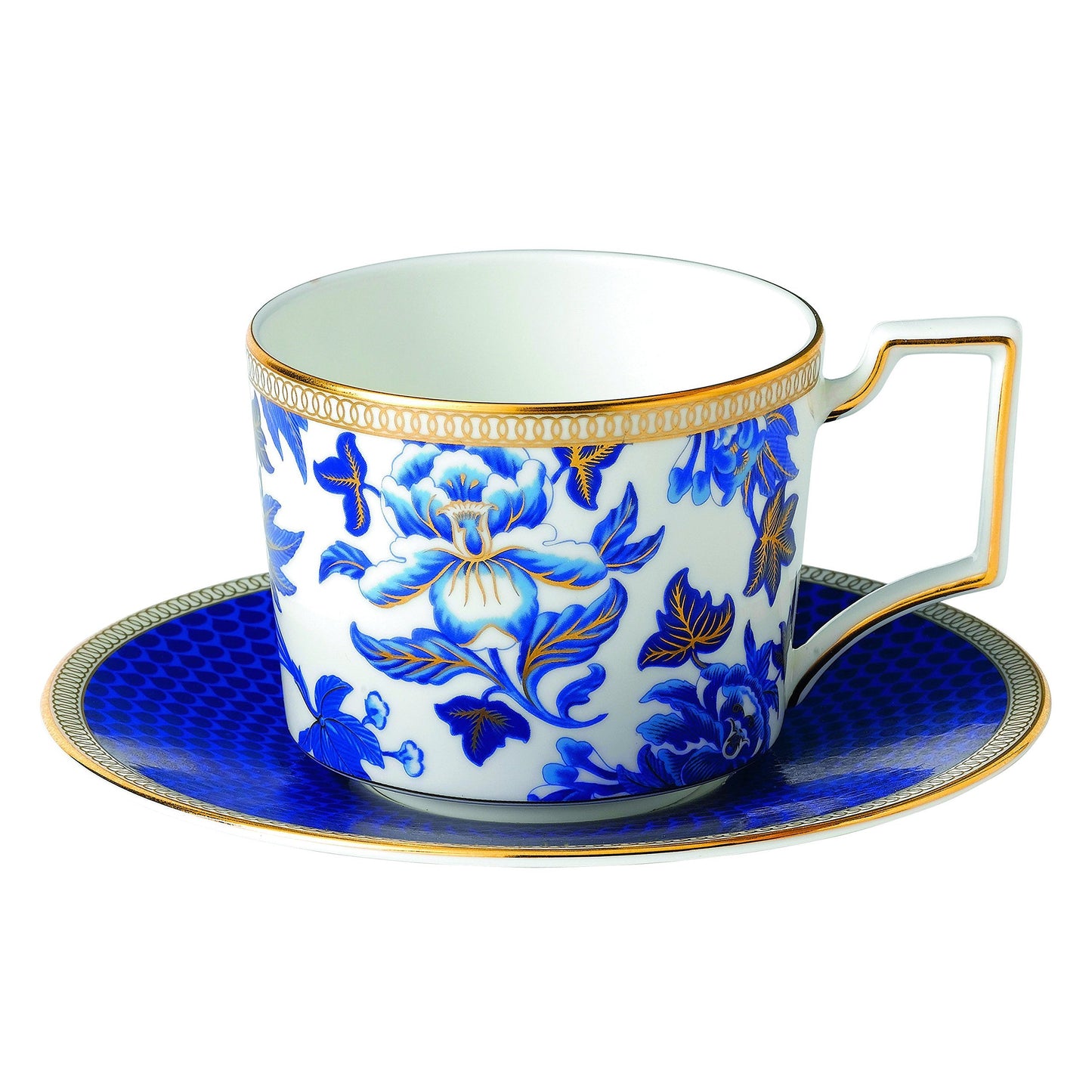 Wedgwood Hibiscus Teacup and Saucer